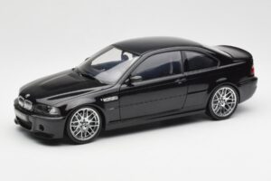 BMW M3 E46 CSL Čierny Kyosho 1:18 80430302736 Kov