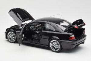 BMW M3 E46 CSL Čierny Kyosho 1:18 80430302736 Kov – obrázok 5 z 8