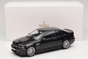 BMW M3 E46 CSL Sapphire Black Norev 1:18 183017 Kov – obrázok 8 z 8