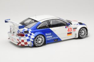BMW M3 E46 GTR #24 D. Muller / J. Muller / H.-J. Stuck ALMS 2001 Minichamps 1:18 80430139184 Kov – obrázok 3 z 8
