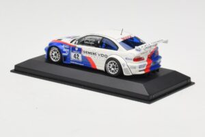 BMW M3 E46 GTR #42 P. Muller / J. Muller / H-J. Stuck / P. Lamy ADAC 24h Nurburgring 2004 Minichamps 1:43 BMW001 Kov – obrázok 3 z 4