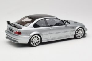BMW M3 E46 GTR Strieborný Otto 1:18 OT1128 Živica – obrázok 2 z 6