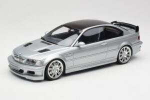BMW M3 E46 GTR Strieborný Otto 1:18 OT1128 Živica