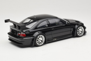 BMW M3 E46 GTR Street Čierny Minichamps 1:18 100012105 Kov – obrázok 3 z 8
