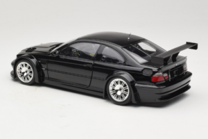 BMW M3 E46 GTR Street Čierny Minichamps 1:18 100012105 Kov – obrázok 7 z 8