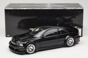 BMW M3 E46 GTR Street Čierny Minichamps 1:18 100012105 Kov – obrázok 8 z 8