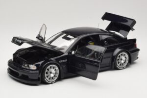 BMW M3 E46 GTR Street Carbon Black Minichamps 1:18 80430152552 Kov – obrázok 2 z 8