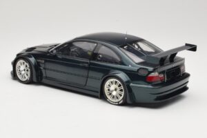 BMW M3 E46 GTR Street Emerald Green Minichamps 1:18 80430396025 Kov – obrázok 7 z 8