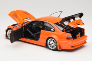BMW M3 E46 GTR Street Oranžový Minichamps 1:18 100012106 Kov – obrázok 5 z 8