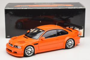 BMW M3 E46 GTR Street Oranžový Minichamps 1:18 100012106 Kov – obrázok 8 z 8