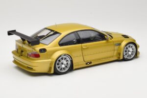 BMW M3 E46 GTR Street Phoenix Yellow Minichamps 1:18 80430309444 Kov – obrázok 3 z 8