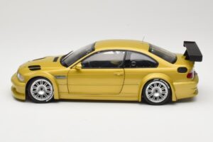 BMW M3 E46 GTR Street Phoenix Yellow Minichamps 1:18 80430309444 Kov – obrázok 4 z 8