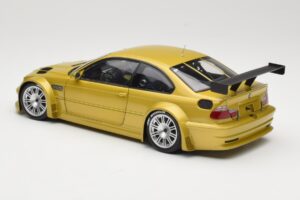 BMW M3 E46 GTR Street Phoenix Yellow Minichamps 1:18 80430309444 Kov – obrázok 7 z 8