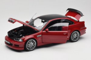 BMW M3 E46 GTR Street Červený Kyosho 1:18 08507R Kov – obrázok 2 z 8