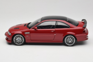 BMW M3 E46 GTR Street Červený Kyosho 1:18 08507R Kov – obrázok 4 z 8