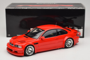 BMW M3 E46 GTR Street Červený Minichamps 1:18 100012101 Kov – obrázok 8 z 8
