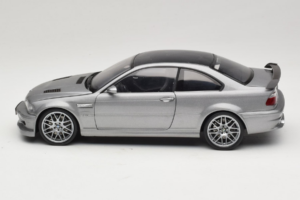 BMW M3 E46 GTR Street Strieborná Šedá Kyosho 1:18 08507S Kov – obrázok 4 z 8