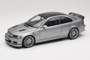 BMW M3 E46 GTR Street Strieborná Šedá Kyosho 1:18 08507S Kov