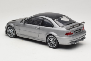 BMW M3 E46 GTR Street Strieborná Šedá Kyosho 1:18 08507S Kov – obrázok 7 z 8