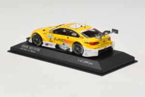 BMW M3 E92 #8 D. Werner BMW Team Schnitzer DTM 2012 Minichamps 1:43 410122208 Kov – obrázok 3 z 5