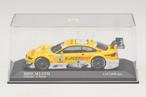 BMW M3 E92 #8 D. Werner BMW Team Schnitzer DTM 2012 Minichamps 1:43 410122208 Kov – obrázok 4 z 5