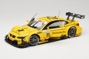 BMW M3 E92 #22 T. Glock BMW Team MTEK DTM 2013 Minichamps 1:18 100132222 Kov – obrázok 2 z 8