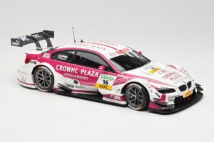 BMW M3 E92 DTM #16 BMW Team RMG A. Priaulx 2013 Minichamps 1:18 100132216 Kov – obrázok 6 z 8