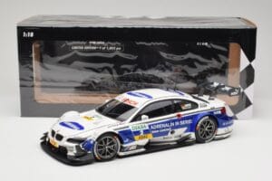 BMW M3 E92 #2 D. Werner BMW Team Schnitzer DTM 2013 Minichamps 1:18 100132202 Kov – obrázok 8 z 8
