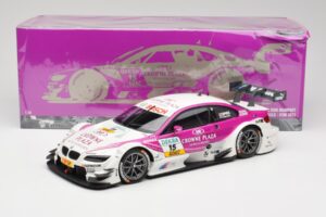 BMW M3 E92 #15 A. Priaulx BMW Team RBM DTM 2012 Minichamps 1:18 100122215 Kov – obrázok 8 z 8