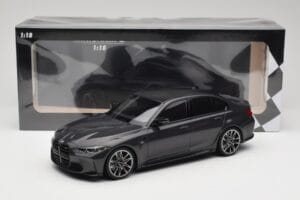 BMW M3 G80 Čierny Metalíza Minichamps 1:18 155020202 Kov – obrázok 6 z 6