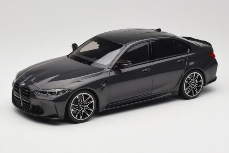BMW M3 G80 Čierny Metalíza Minichamps 1:18 155020202 Kov