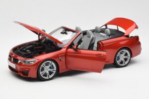 BMW M4 F83 Kabriolet Sakhir Oranžový Paragon 1:18 PA-97111 Kov – obrázok 2 z 8