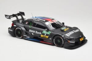 BMW M4 F82 #7 BMW Team RBM B. Spengler DTM 2018 Minichamps 1:18 155182807 Kov – obrázok 4 z 6