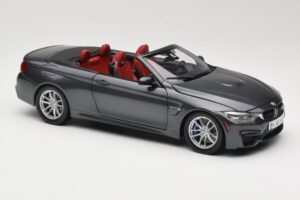 BMW M4 F83 Kabriolet Mineral Grey Paragon 1:18 80432339610 Kov – obrázok 6 z 8