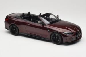 BMW M4 G83 Kabriolet Červený Metalíza Minichamps 1:18 155021032 Kov – obrázok 4 z 6