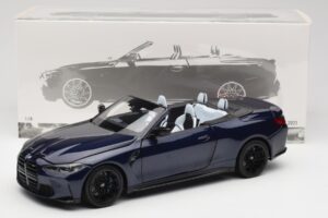 BMW M4 G82 Kabriolet Modrý Metallic Minichamps 1:18 110021031 Kov – obrázok 8 z 8