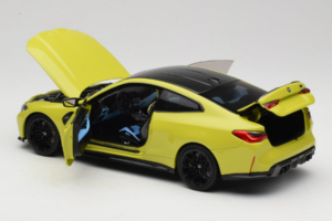BMW M4 G82 Žltý Dealerská Edícia Minichamps 1:18 80435A51949-R1 Kov – obrázok 7 z 10