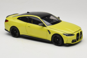 BMW M4 G82 Žltý Dealerská Edícia Minichamps 1:18 80435A51949-R1 Kov – obrázok 9 z 10