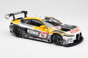 BMW M4 G82 GT3 Rowe Racing #98 ADAC 24 Hours Nürburgring 2022 Minichamps 1:18 113222098 Kov – obrázok 6 z 8