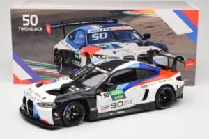 BMW M4 GT3 Ceccato Racing #50 T. Glock DTM Imola 2022 Minichamps 1:18 113222050 Kov – obrázok 8 z 8