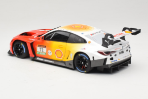 BMW M4 GT3 #72 D. Harper / M. Hesse / C. Weerts BMW M Team RMG 24 Hours of Nurburgring 2024 Minichamps 1:18 113242072 Kov – obrázok 7 z 8