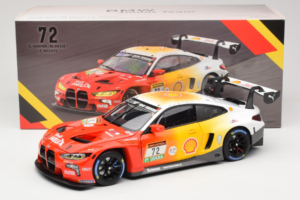 BMW M4 GT3 #72 D. Harper / M. Hesse / C. Weerts BMW M Team RMG 24 Hours of Nurburgring 2024 Minichamps 1:18 113242072 Kov – obrázok 8 z 8