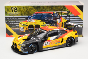 BMW M4 GT3 #72 D. Harper / M. Hesse / N. Verhagen BMW Junior Team 24 Hours of Nurburgring 2023 Minichamps 1:18 113232072 Kov – obrázok 8 z 8