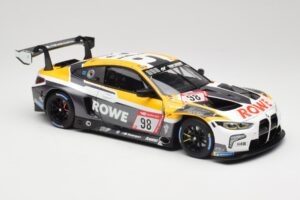 BMW M4 GT3 #98 M. Wittmann / S. van der Linde Rowe Racing ADAC 24h Nurburgring 2023 Minichamps 1:18 113232098 Kov – obrázok 6 z 8