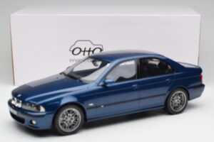 BMW M5 E39 Avus Modrý Otto 1:12 G073 Živica – obrázok 6 z 6