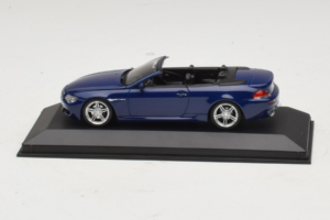 BMW M6 E64 Kabriolet Blue Metallic Minichamps 1:43 BMW017 Kov