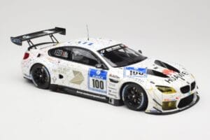 BMW M6 GT3 F13 #100 Schubert Motorsport J. Edwards / J. Klingmann 24h Nurburgring 2016 Minichamps 1:18 155162611 Kov – obrázok 4 z 6