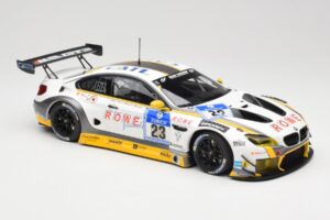 BMW M6 GT3 F13 #23 Rowe Racing A. Sims / P. Eng 24h Nurburgring 2016 Minichamps 1:18 155162623 Kov – obrázok 4 z 6