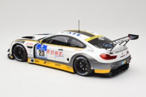 BMW M6 GT3 F13 #23 Rowe Racing A. Sims / P. Eng 24h Nurburgring 2016 Minichamps 1:18 155162623 Kov – obrázok 5 z 6