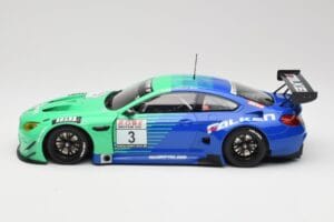 BMW M6 GT3 F13 #3 Falken Motorsports P. Düsseldorf / J. Müller VLN Winner Heat 4 2017 Minichamps 1:18 153172693 Kov – obrázok 3 z 6